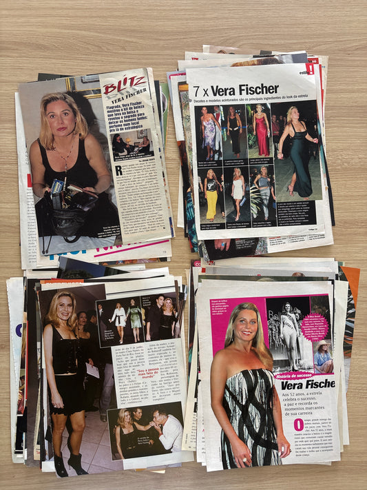 Vera Fischer - Material Avulso