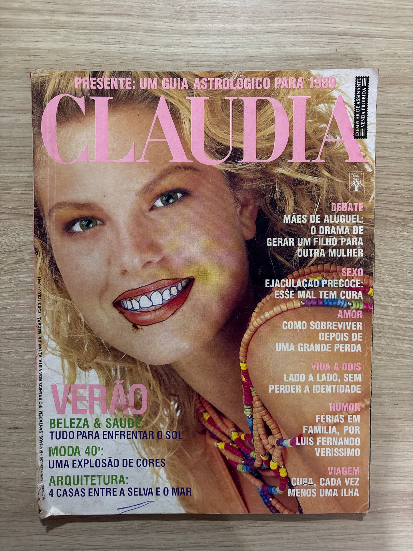 Revista Claudia 328 (1989)