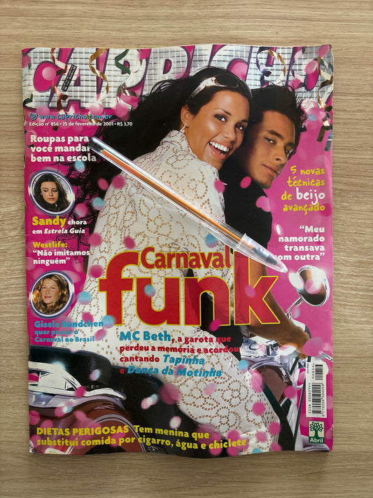 Revista Capricho 856 (2001)