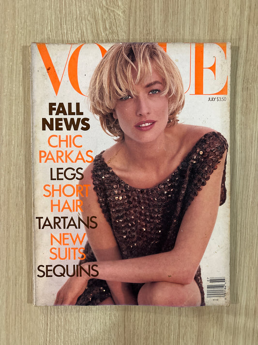 Vintage Vogue Magazine (1989)
