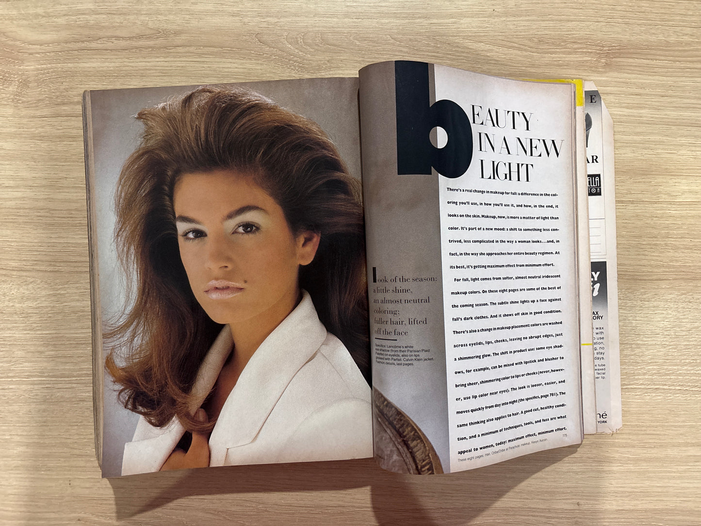 Vintage Vogue Magazine (1987)