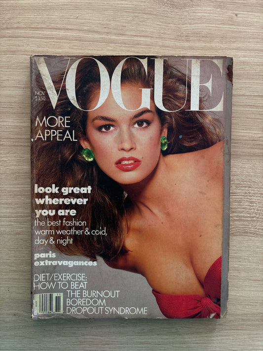 Vintage Vogue Magazine (1987)