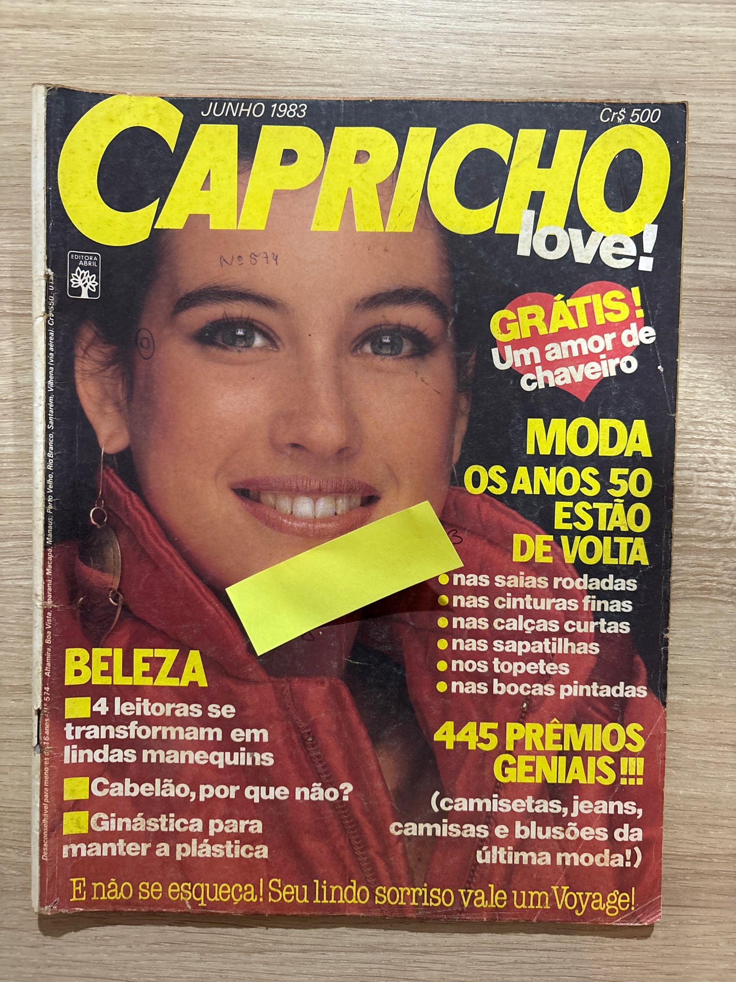 Revista Capricho 574 (1983)