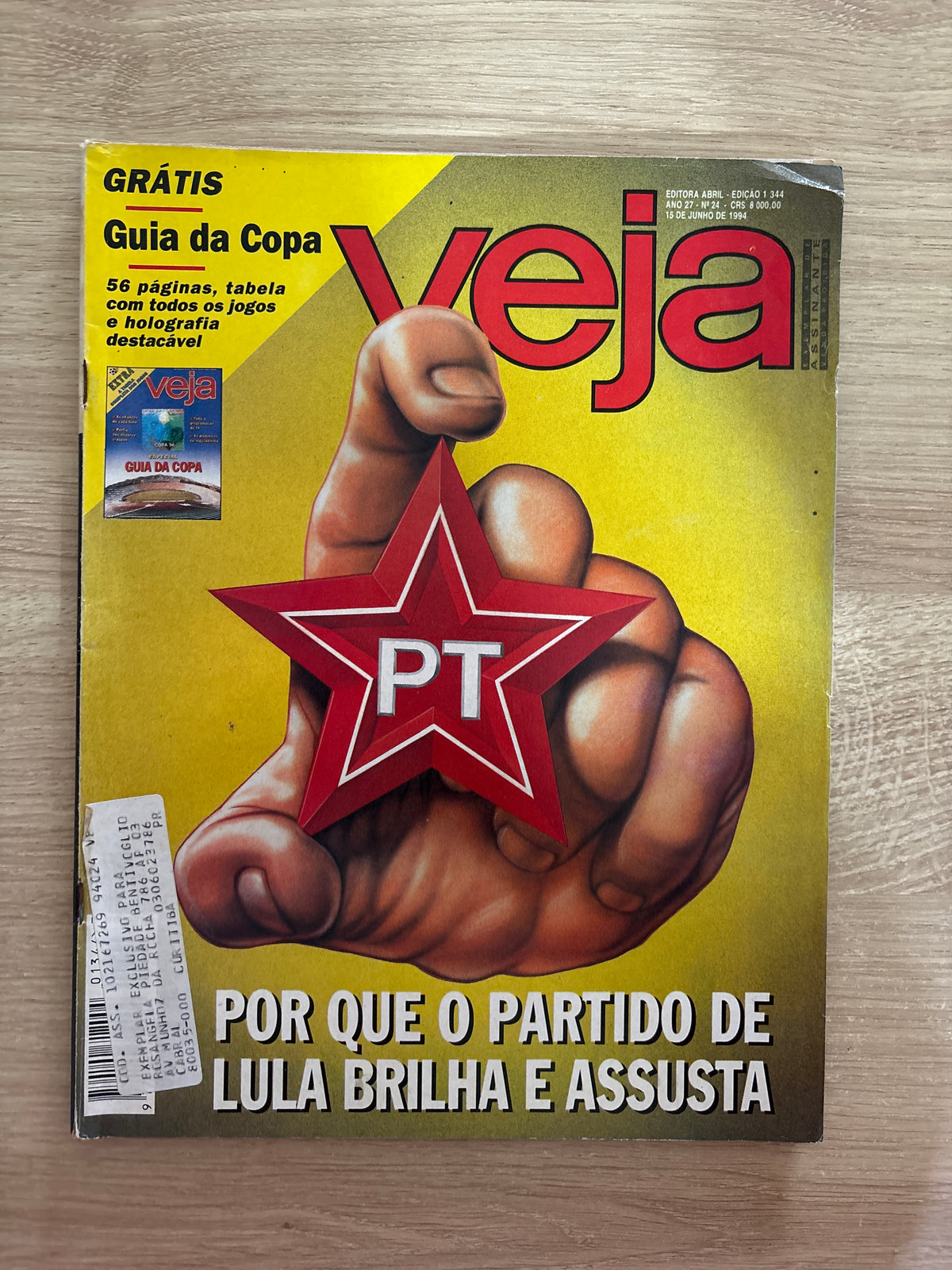 Revista Veja 1344 (1994)