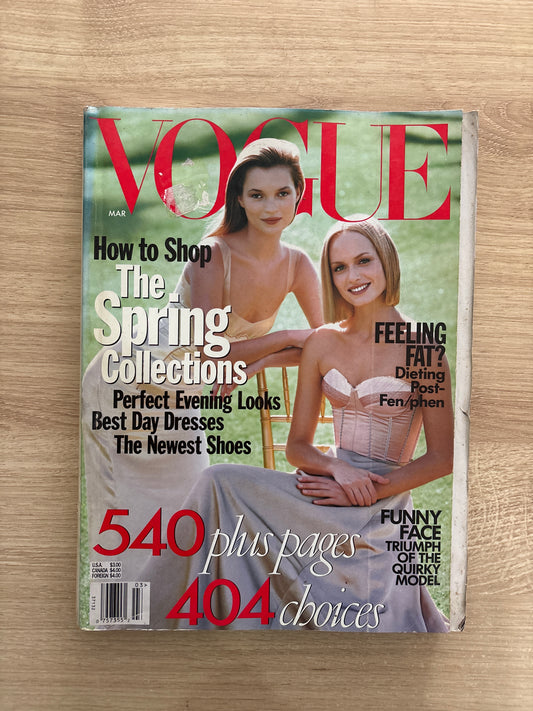 Vintage Vogue Magazine (1998)