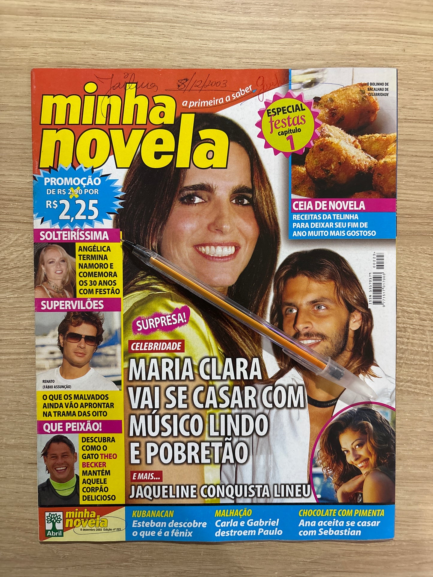 Revista Minha Novela 223 (2003)