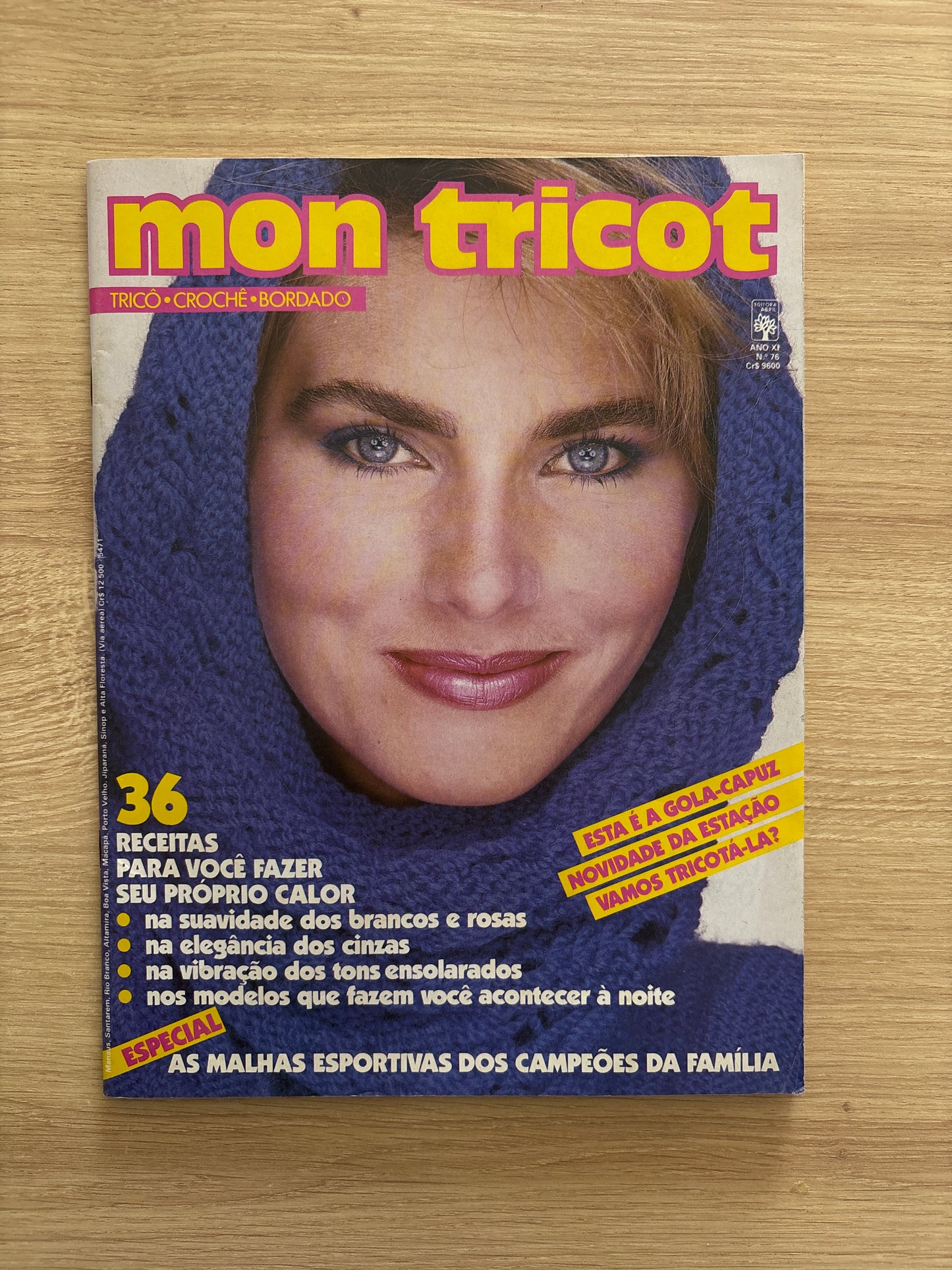 Revista Mon Tricot 75 (1985)