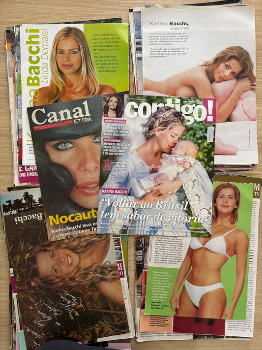 Karina Bacchi - Material avulso de Revista
