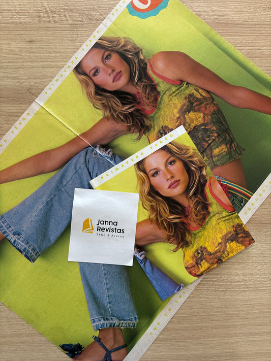 Catálogo c&a Gisele Bundchen (2001)