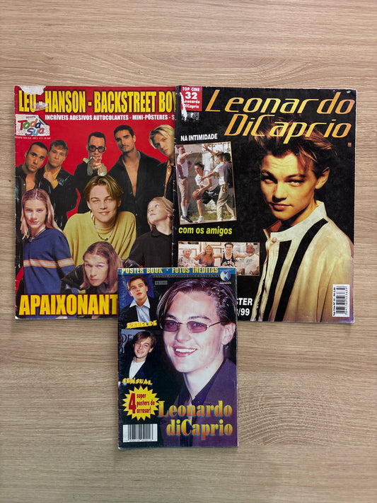 Leonardo DiCaprio - combo revista