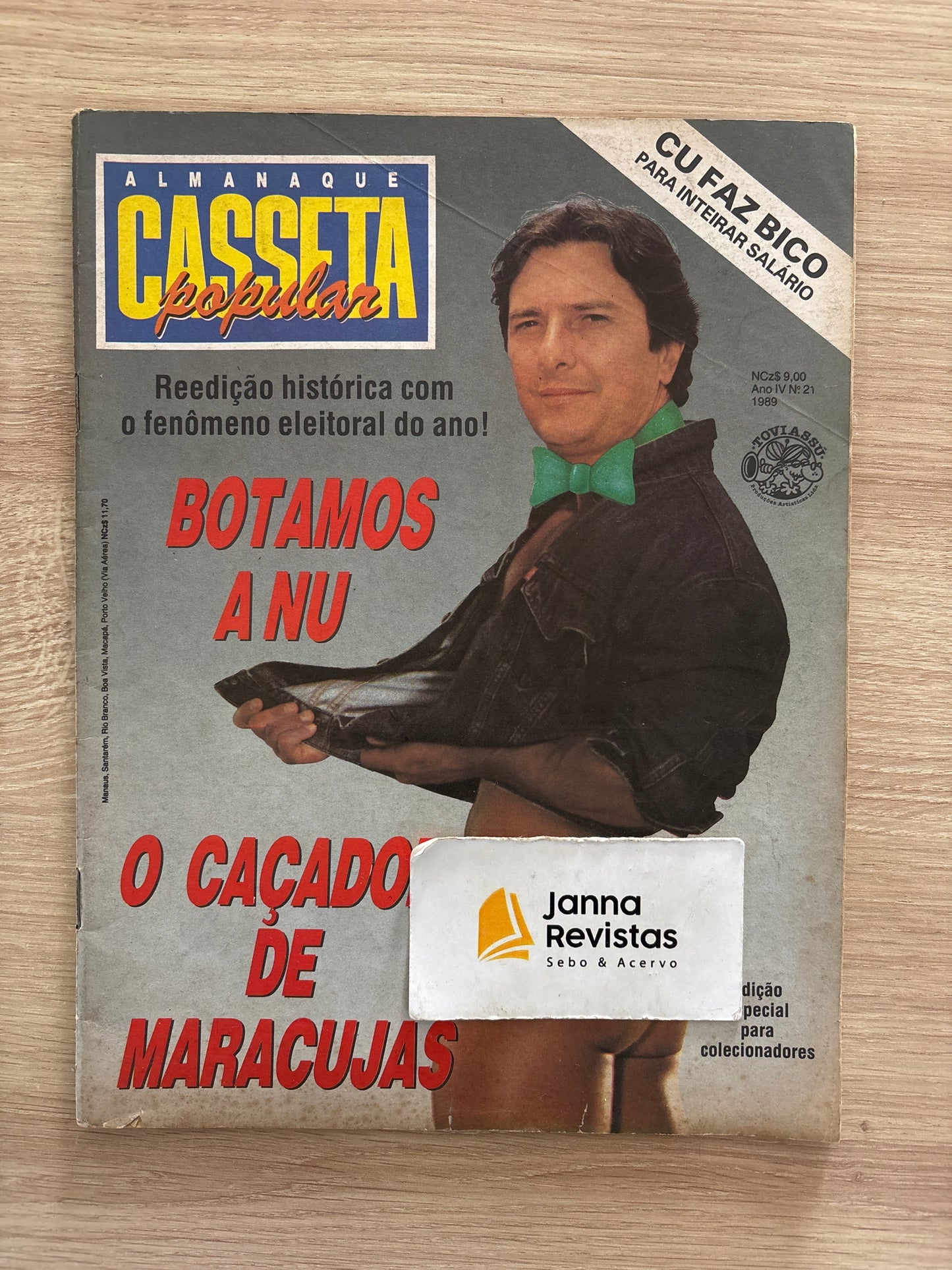 Revista Casseta Popular 1989