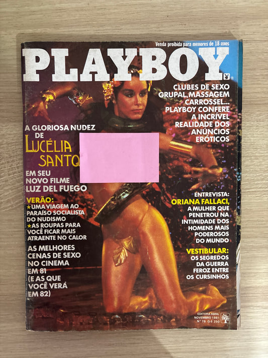 Revista Playboy 76 (1981)