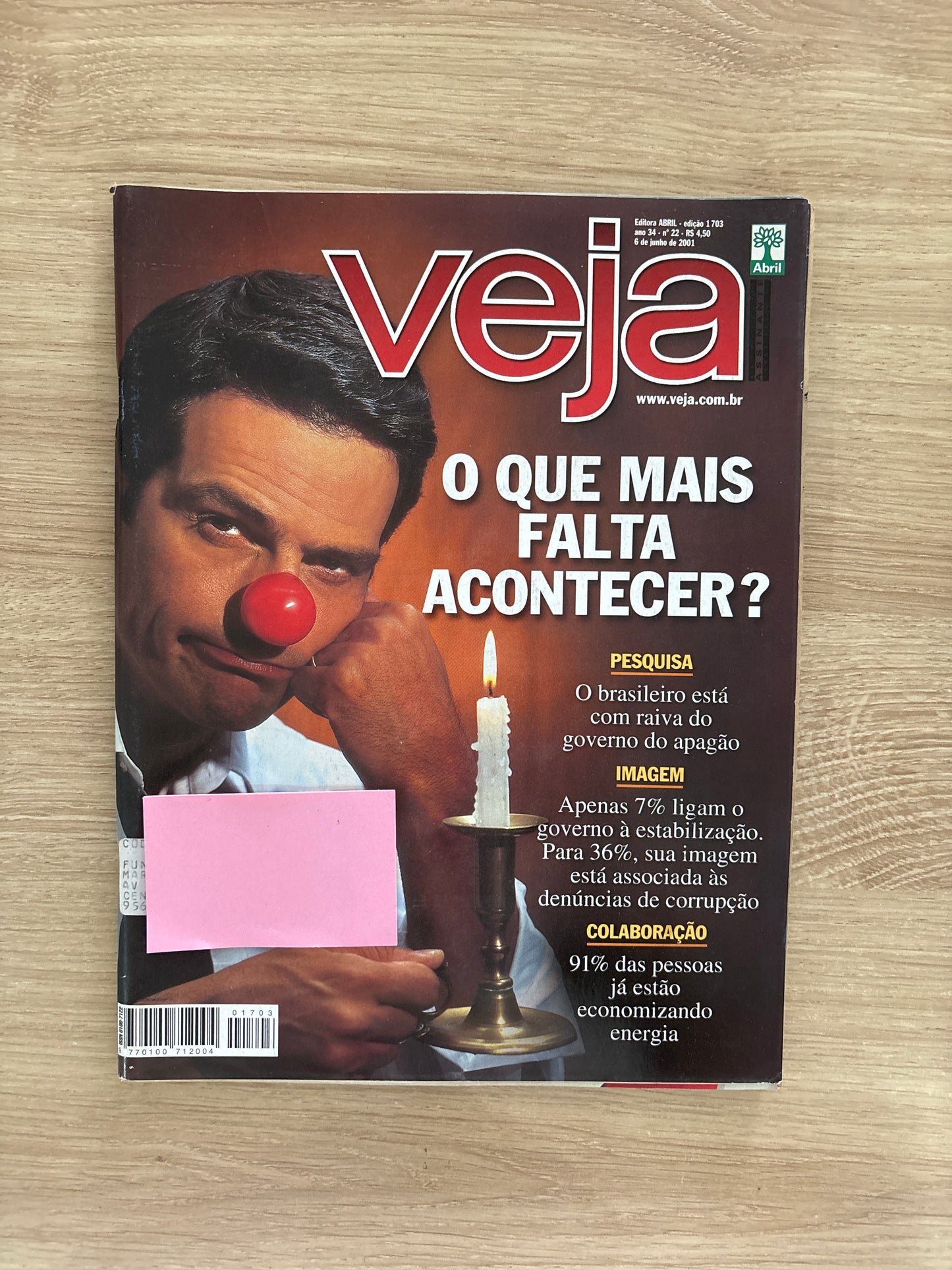 Revista Veja 1703 (2001)