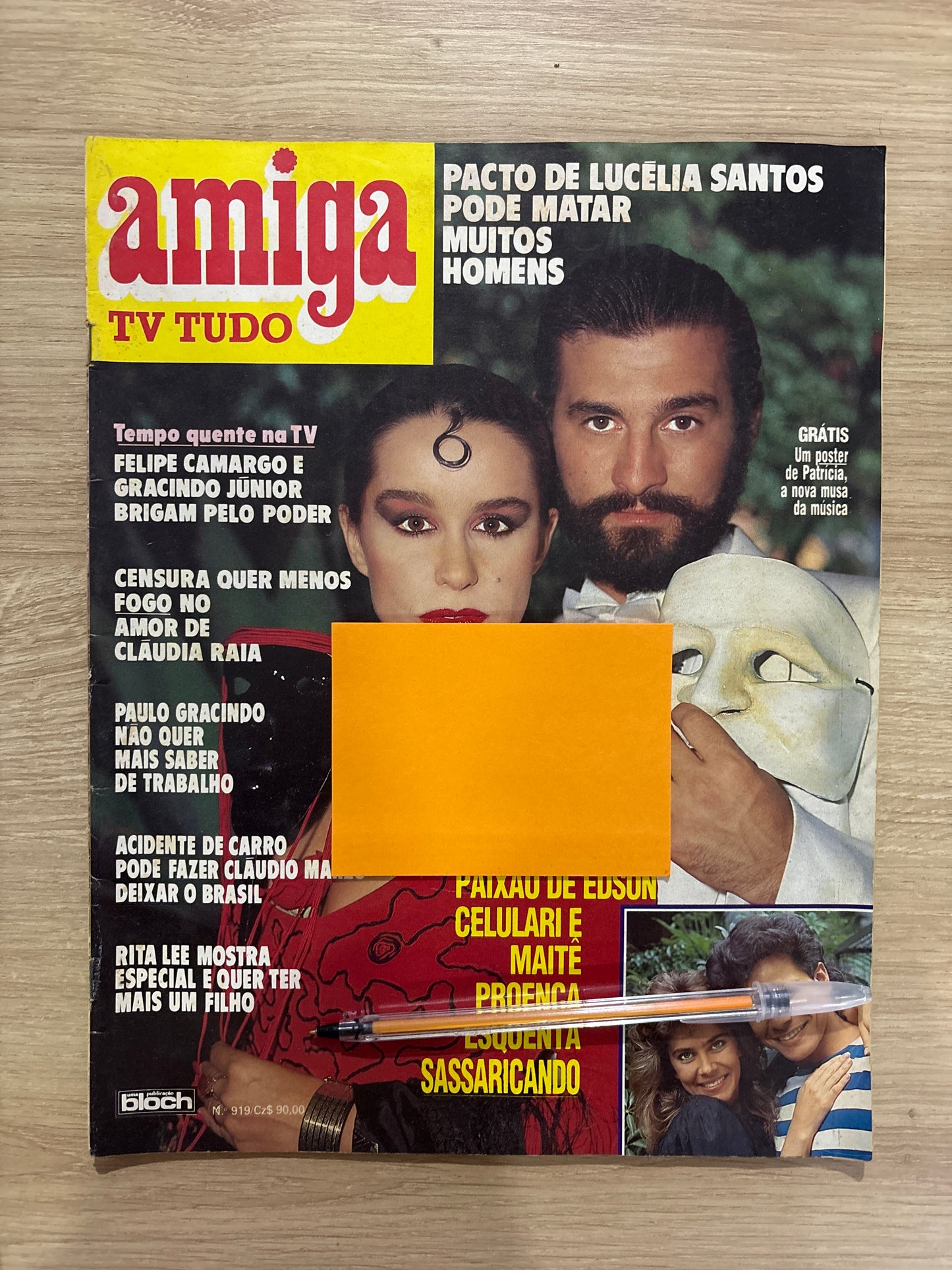 Revista Amiga Tv Tudo 919 (1987)
