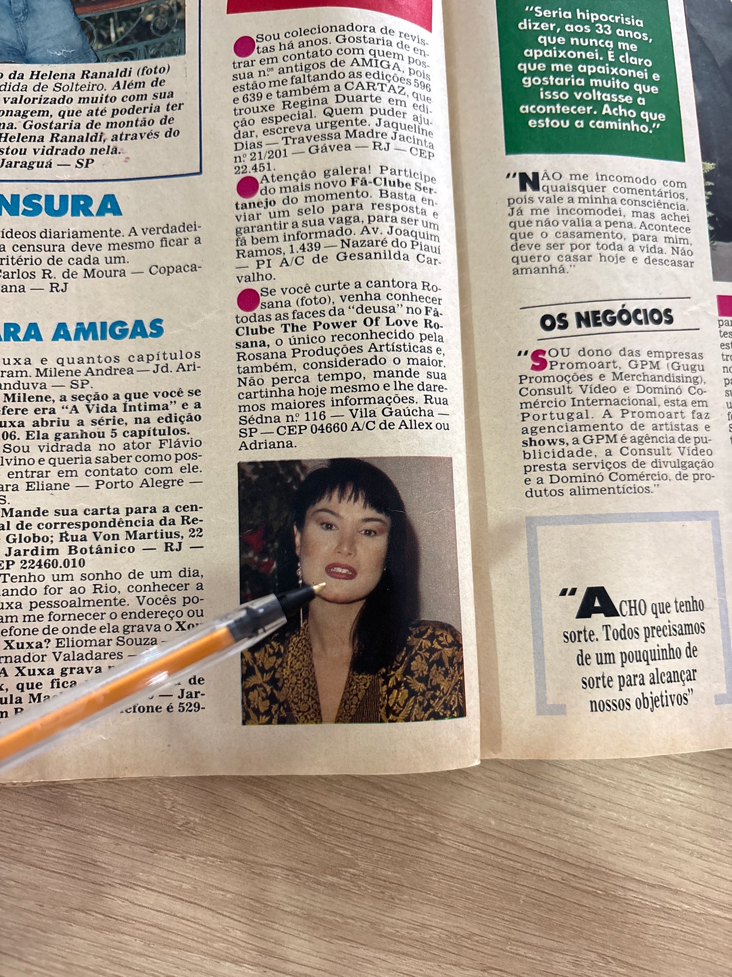 Revista Amiga Tv Tudo 1161 (1992)