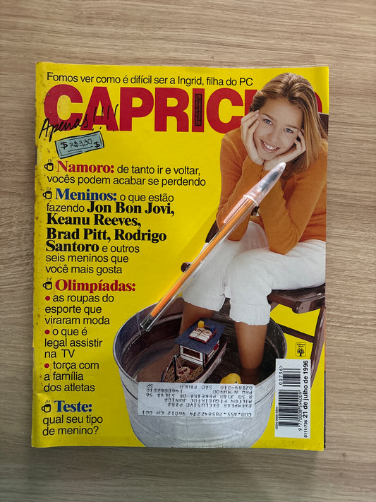 Revista Capricho 736 (1996)