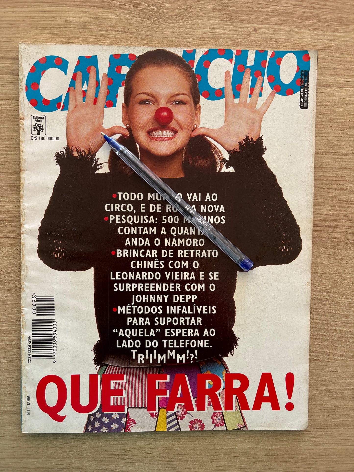 Revista Capricho 695 (1993)