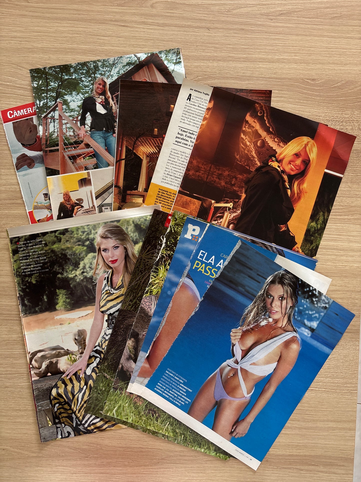 Caroline Bittencourt - material avulso de revista