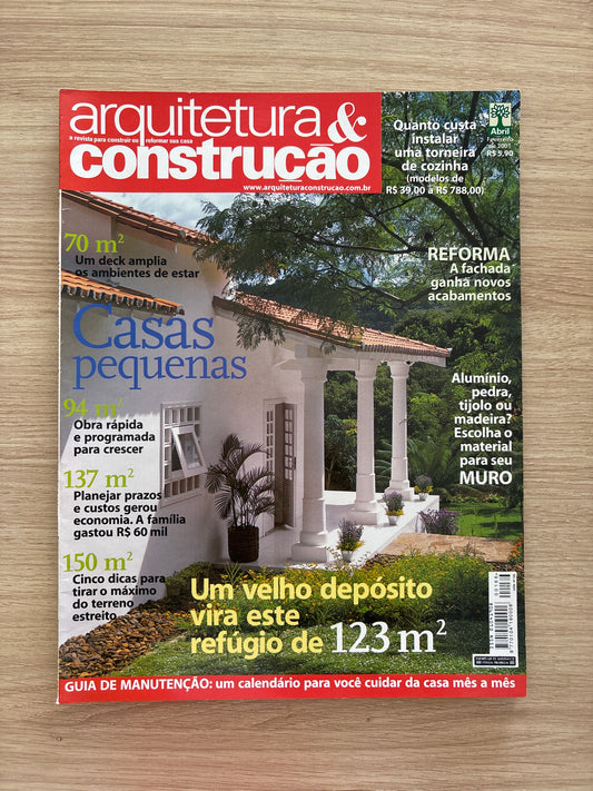 Revista Arquitetura e Construção 166 (2001)