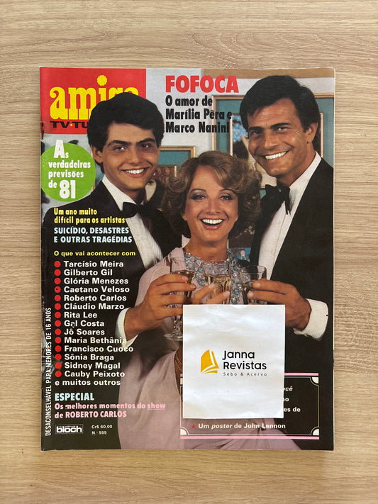 Revista Amiga Tv Tudo 555 (1981)