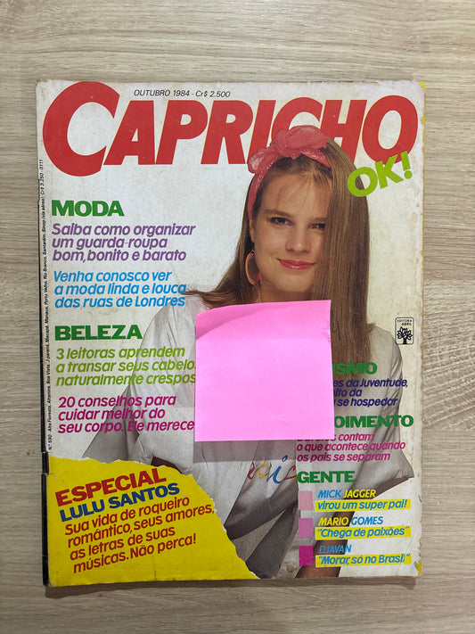 Revista Capricho 590 (1984)