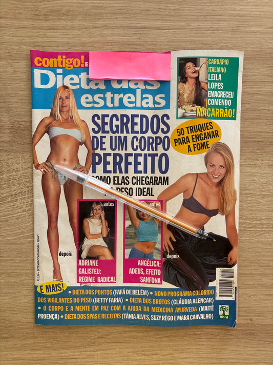 Revista Contigo Especial Dieta das Estrelas (1999)