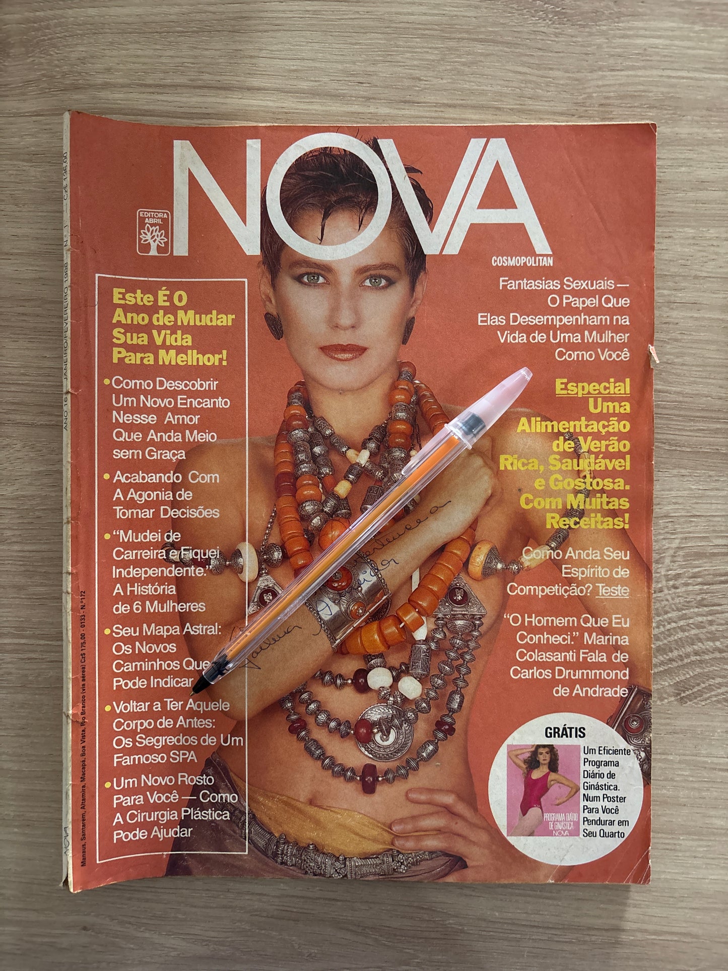 Revista Nova Cosmopolitan 172 (1988)