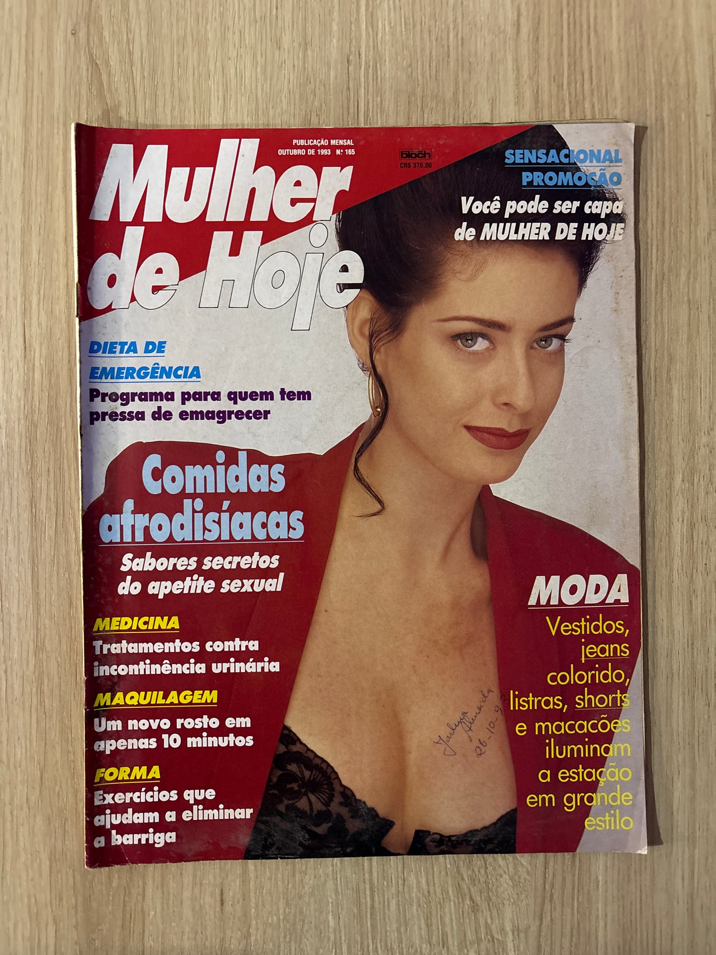 Revista Mulher de Hoje 165 (1993)