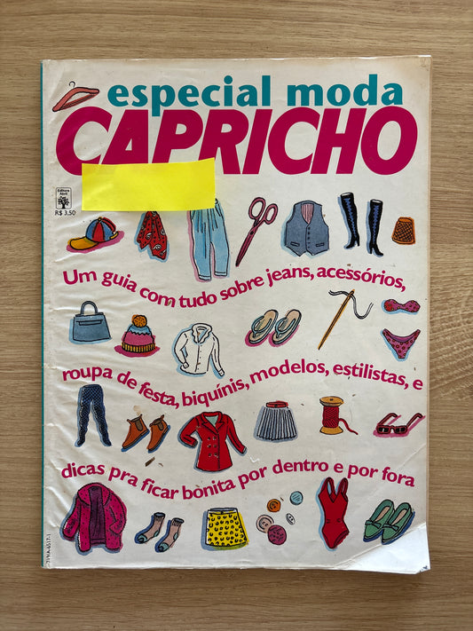 Revista Capricho Especial Moda (1995)