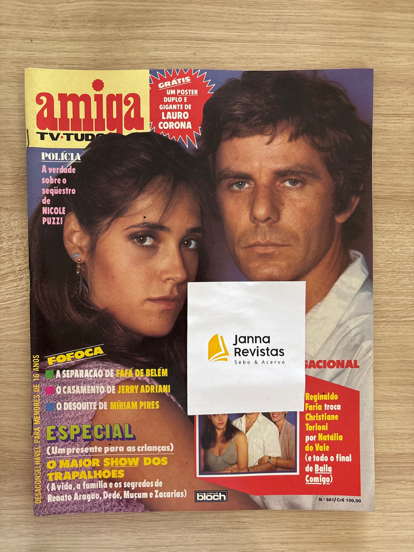 Revista Amiga Tv Tudo 581 (1981)