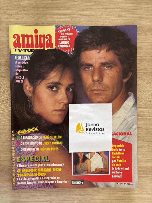 Revista Amiga Tv Tudo 581 (1981)