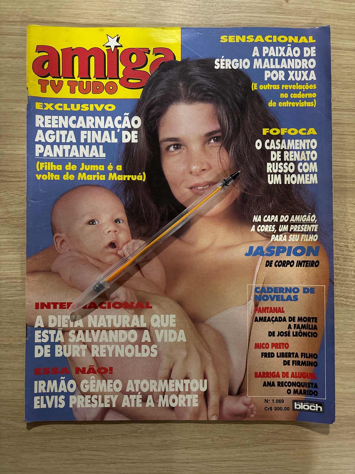 Revista Amiga Tv Tudo 1069 (1990)