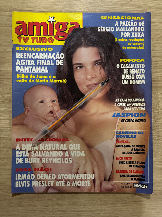 Revista Amiga Tv Tudo 1069 (1990)