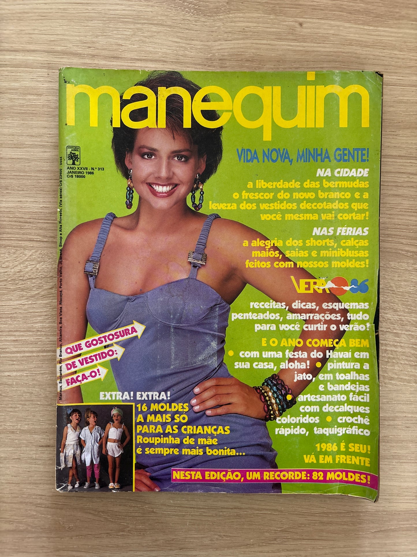 Revista Manequim 313 (1986)