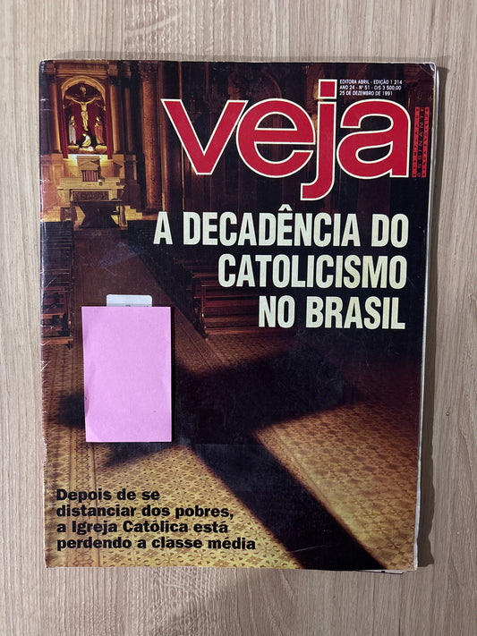 Revista Veja 1214 (1991)