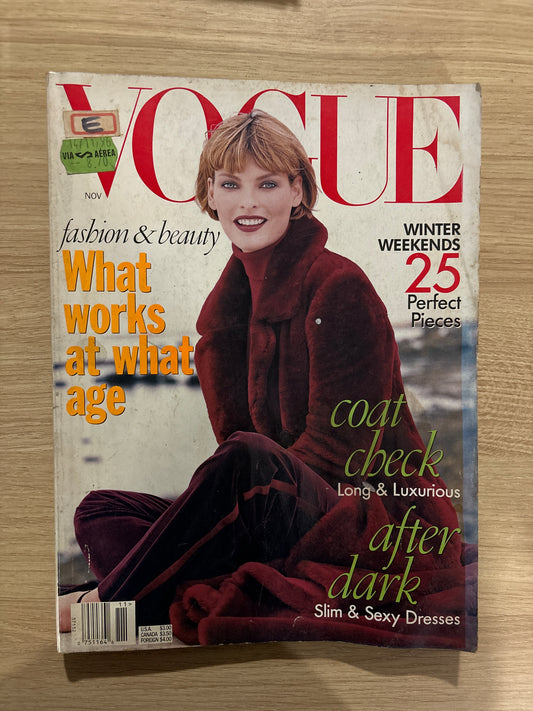 Vintage Vogue Magazine (1996)