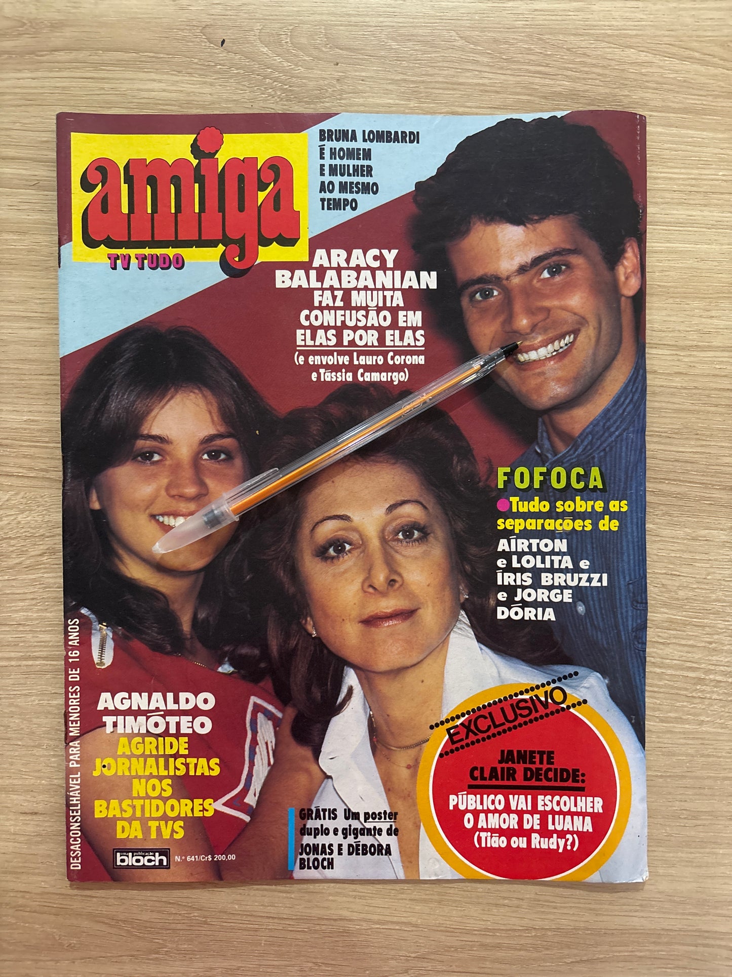 Revista Amiga Tv Tudo 641 (1982)