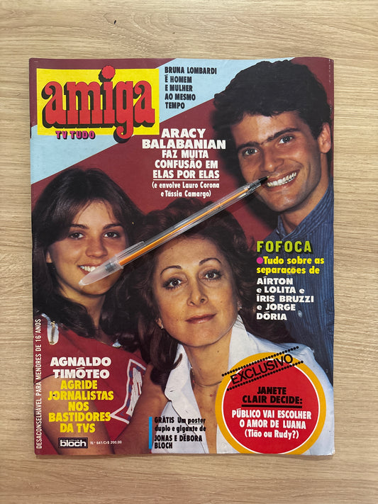 Revista Amiga Tv Tudo 641 (1982)