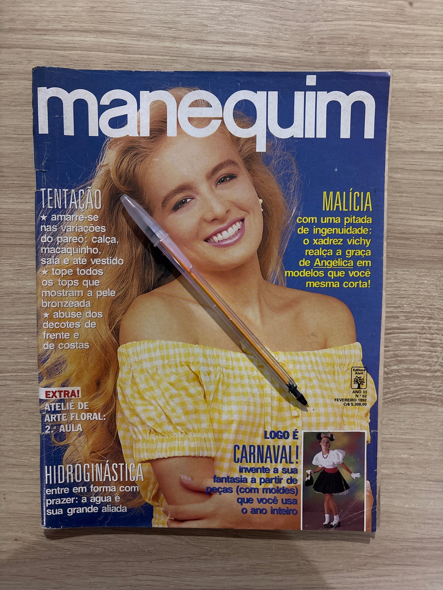 Revista Manequim 386 (1992)
