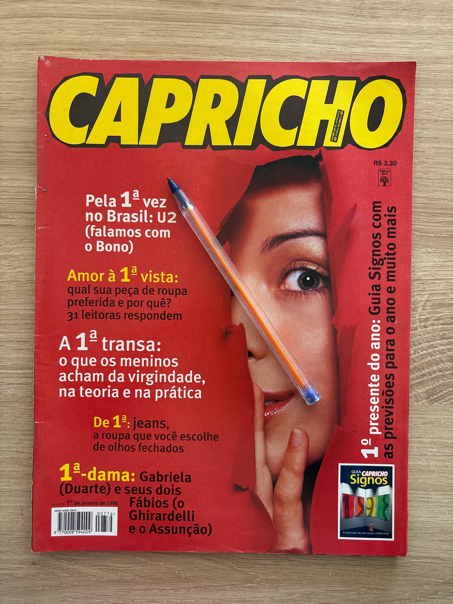 Revista Capricho 774 (1998)