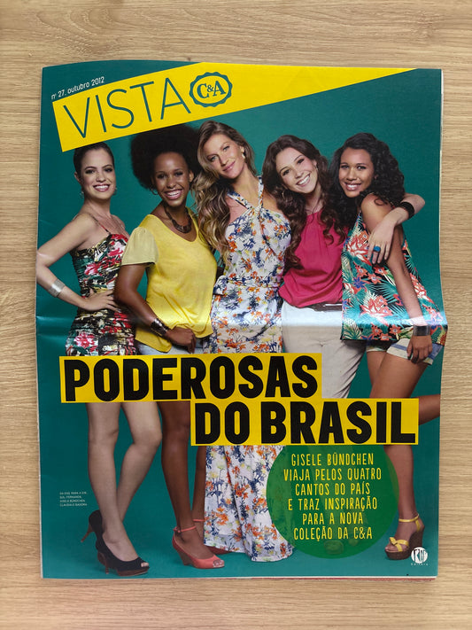 Catálogo c&a 2012 Gisele Bundchen