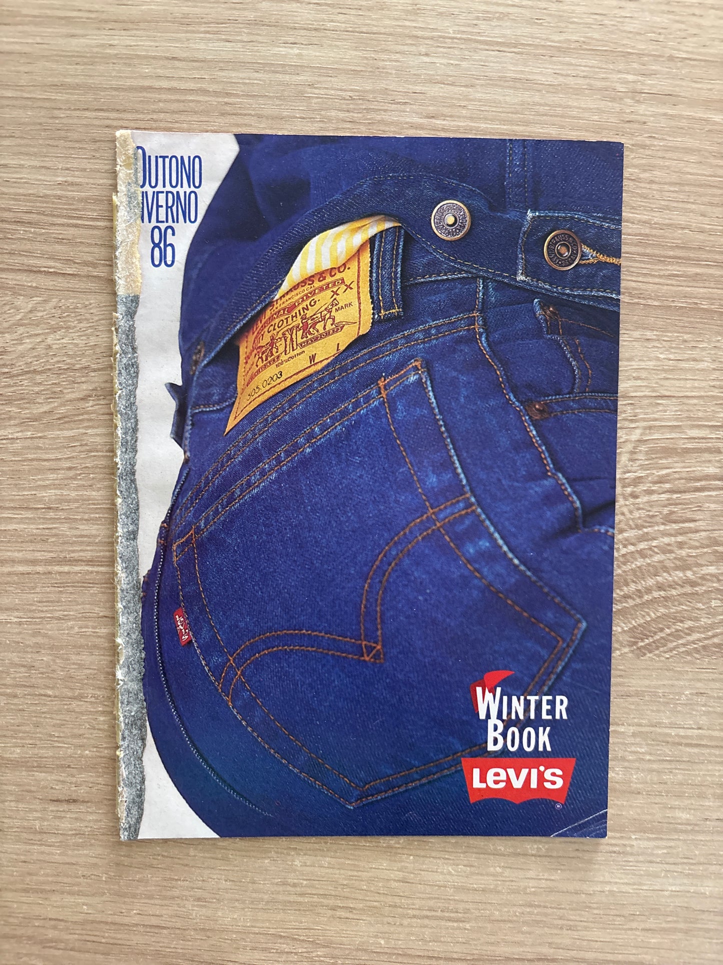 Catálogo Levi’s anos 80