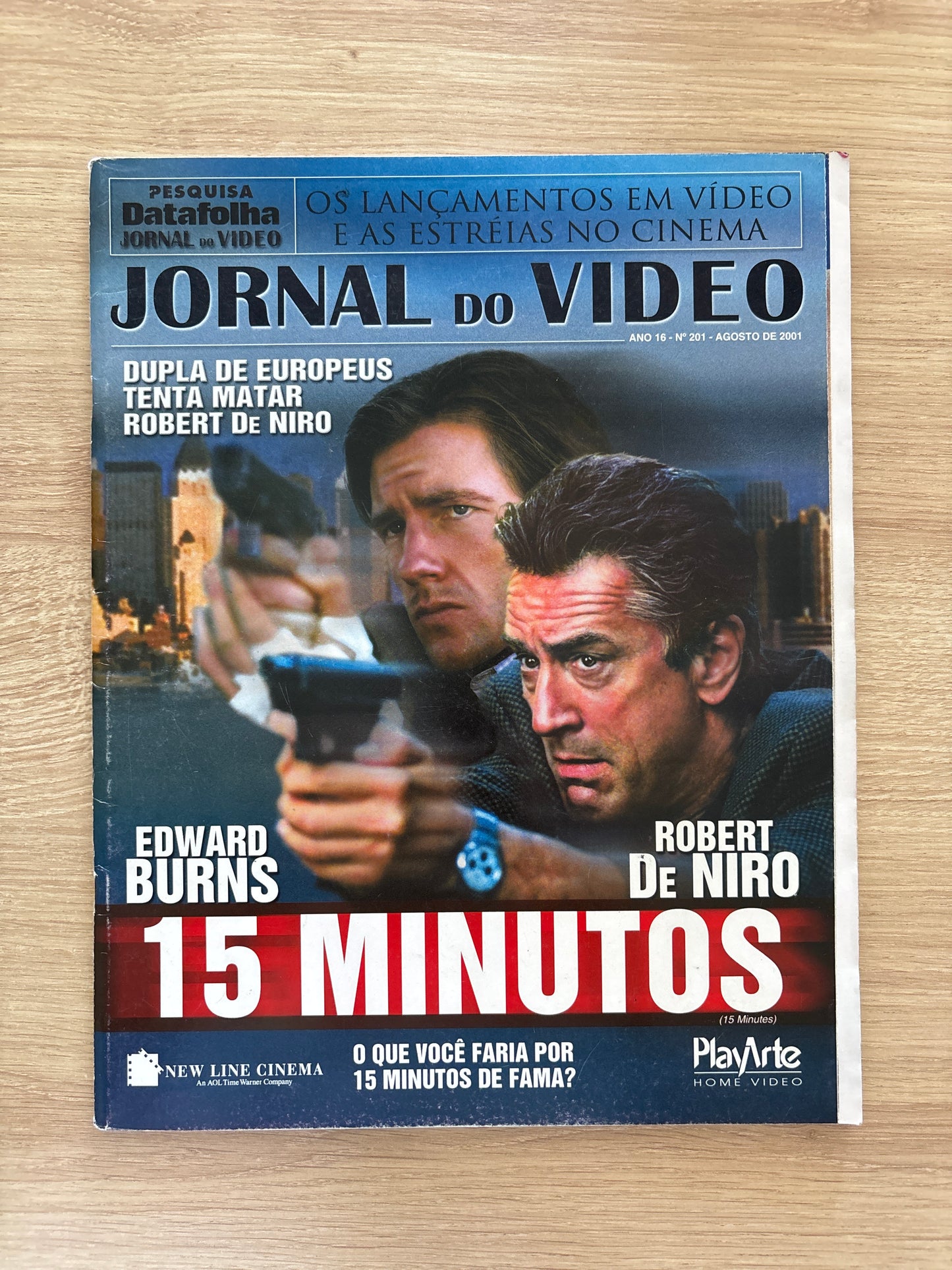 Revista Jornal do Video 201 (2001)
