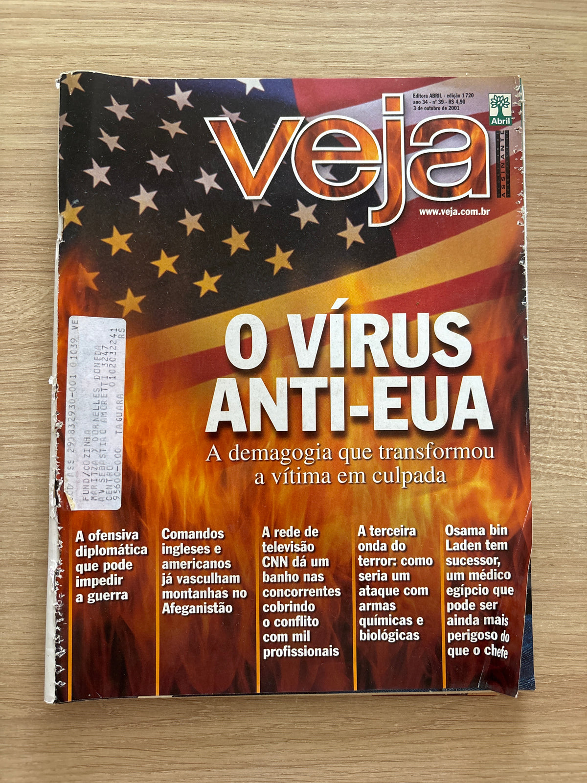 Revista Veja 1720 (2001)