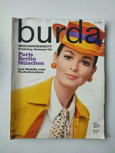 Burda Nº 28 - Moda Anos 60
