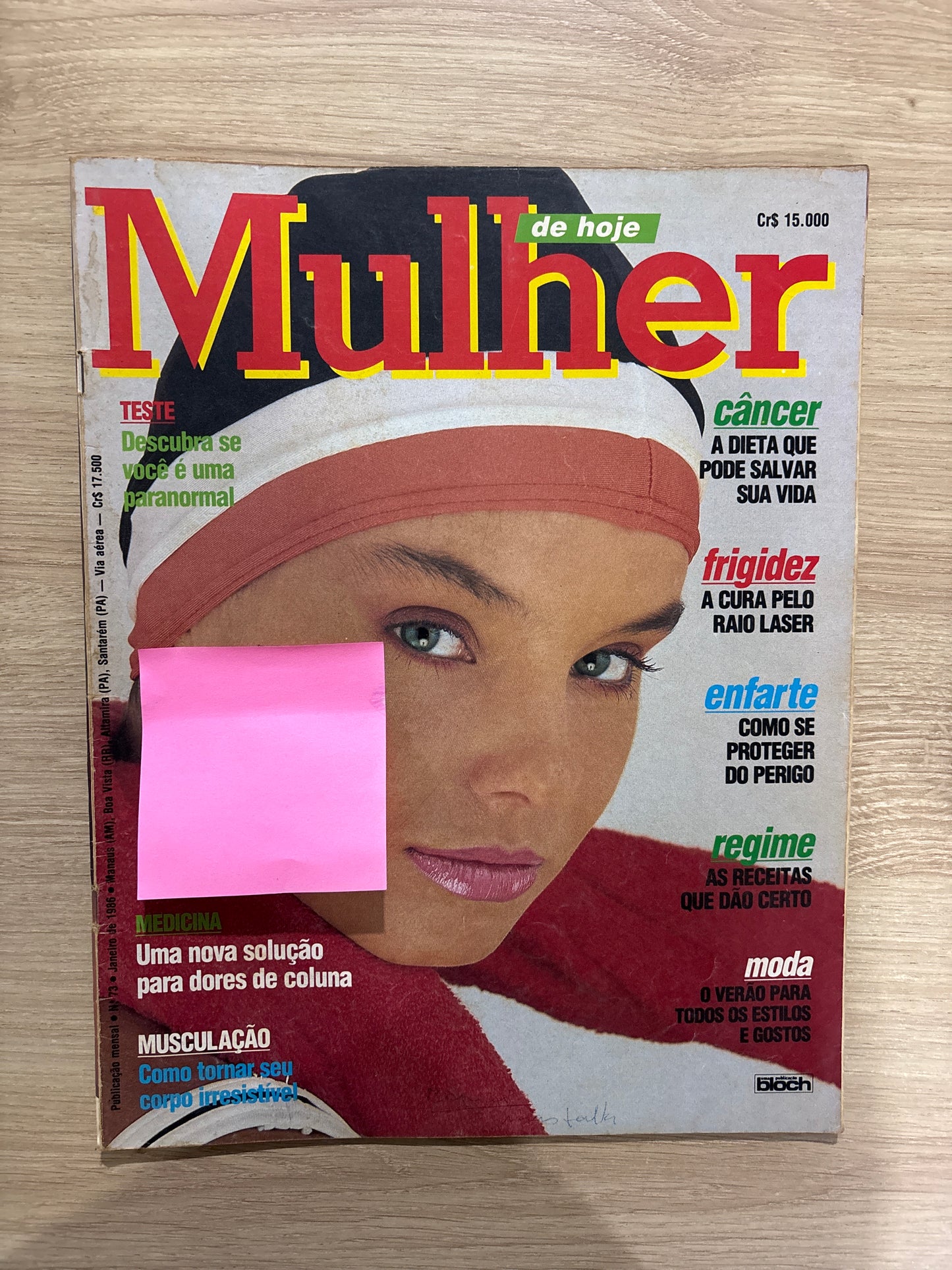 Revista Mulher de Hoje 73 (1986)
