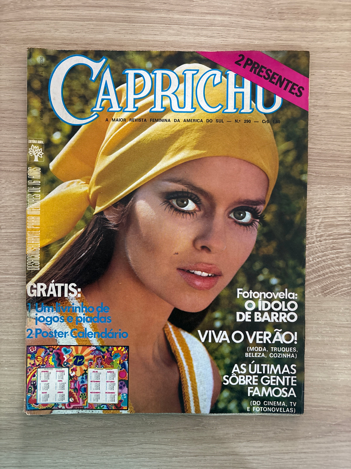 Revista Capricho 290 (1971)