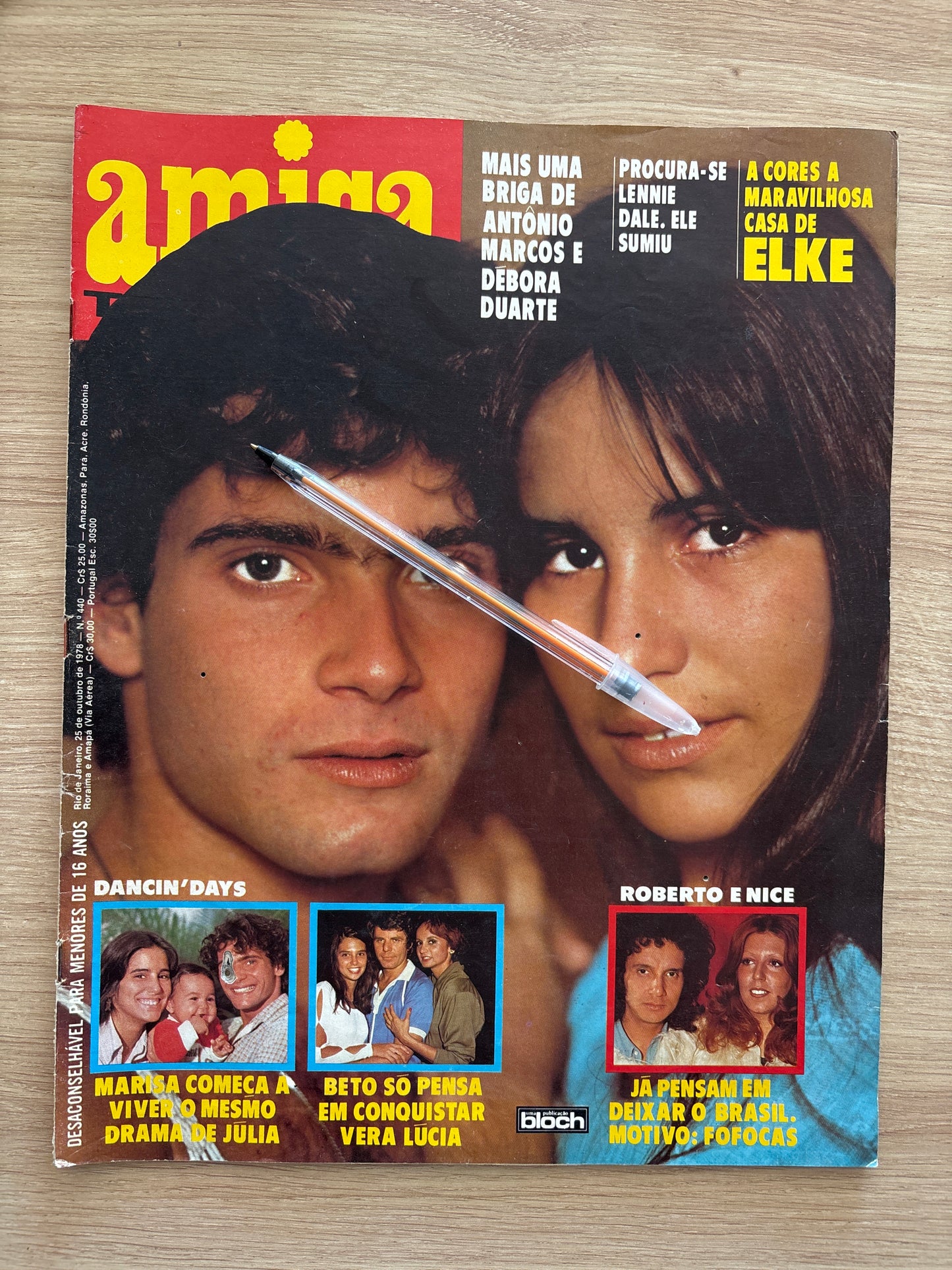 Revista Amiga Tv Tudo 440 (1978)