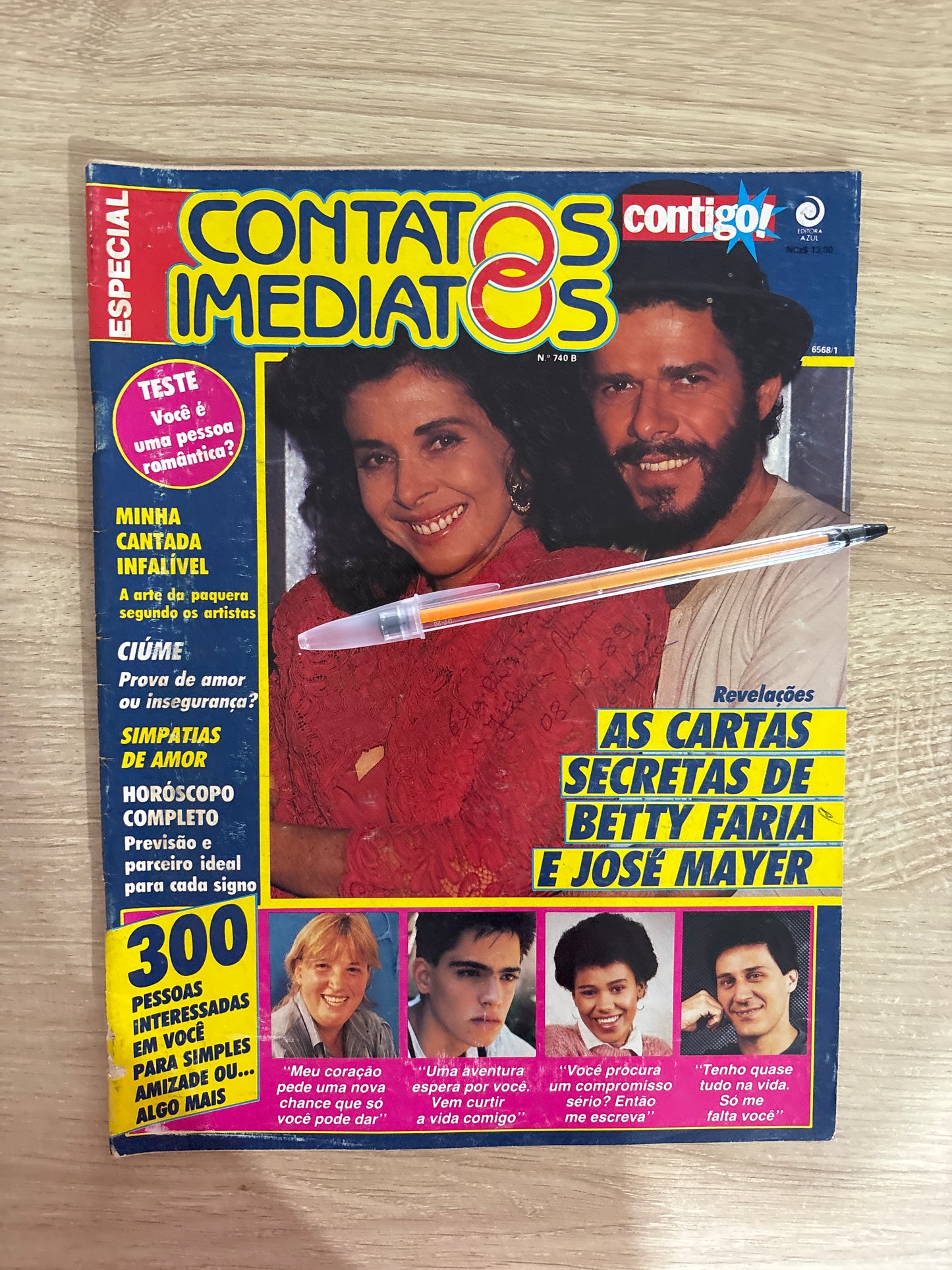 Revista Contigo Especial Contatos Imediatos