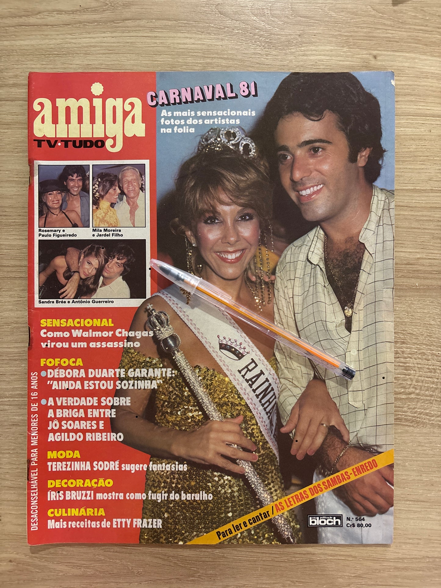 Revista Amiga Tv Tudo 564 (1981)
